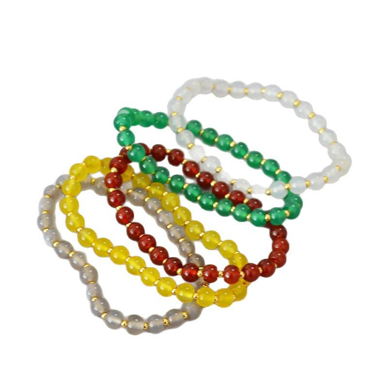 Zarte handwerkliche Gold Armband