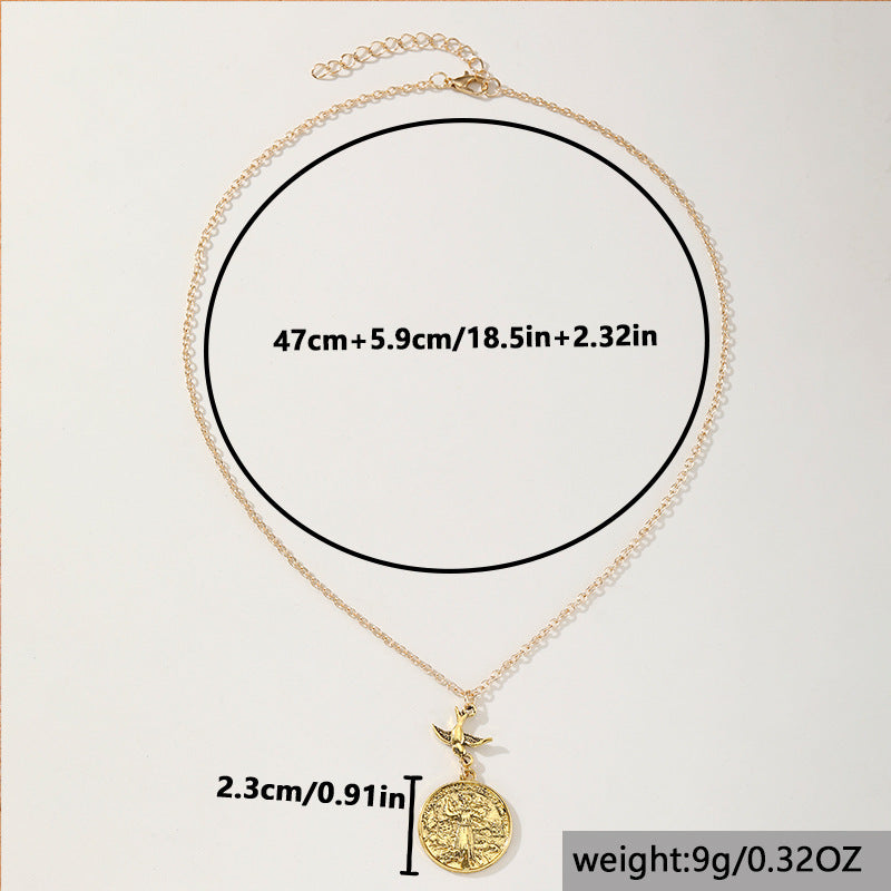 Zarte handwerkliche Halskette