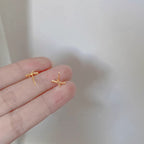 Atemberaubende Gold Ohrring für den Alltag