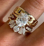 Atemberaubende Gold Ring für den Alltag