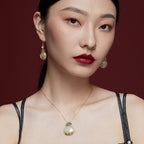 Schöne Silber Halskette mit einzigartigem Stil