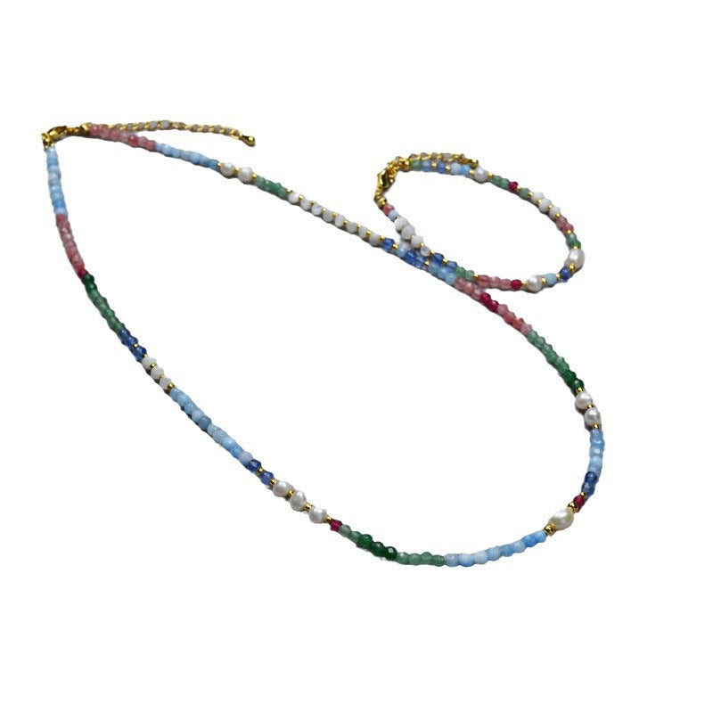 Romantische Perlen Halskette für besondere Momente