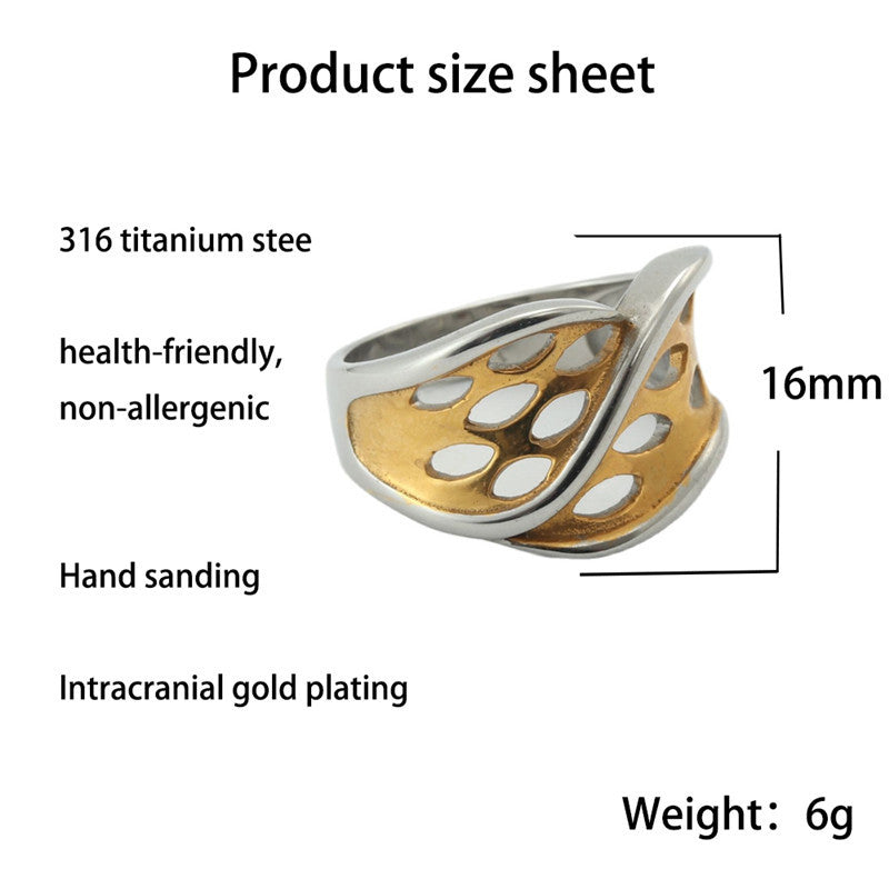 Elegante Gold Ring für jeden Anlass