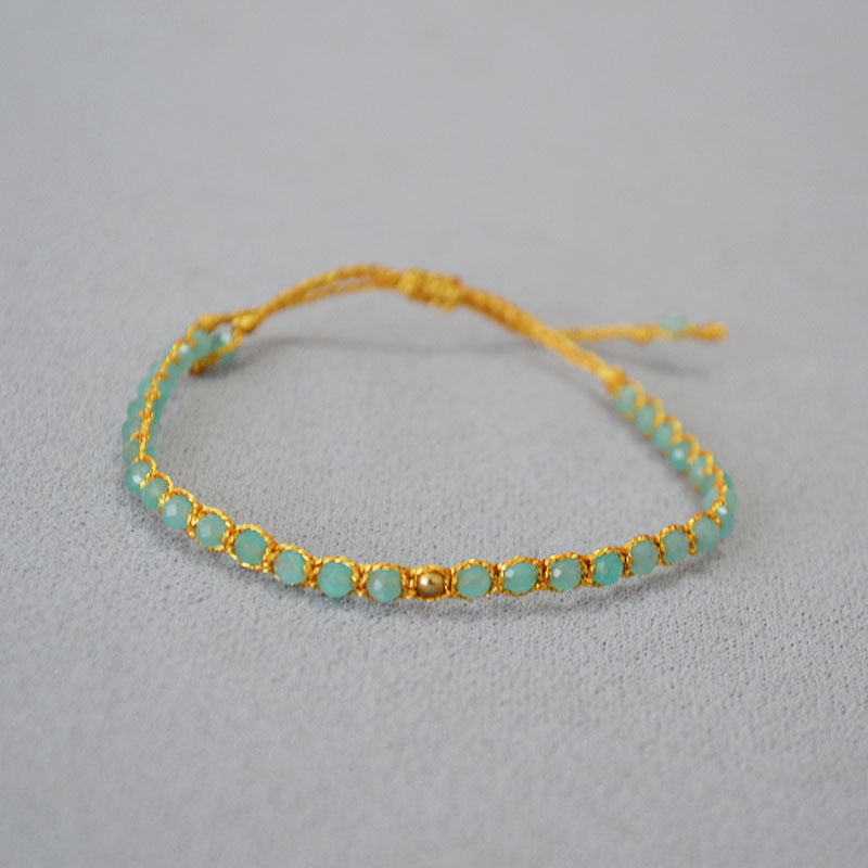 Handgefertigte Vintage Gold Armband