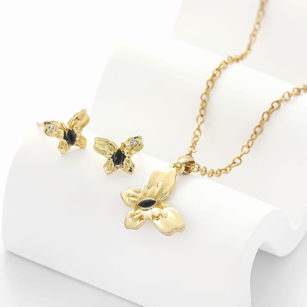 Romantische Gold Halskette für besondere Momente