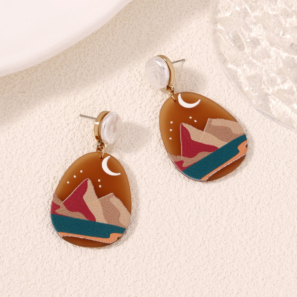 Atemberaubende Ohrring für den Alltag