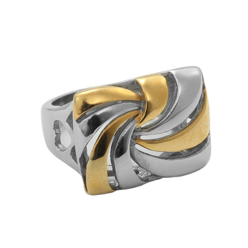 Klassische Gold Ring mit zeitloser Eleganz