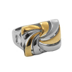 Klassische Gold Ring mit zeitloser Eleganz