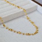 Atemberaubende Gold Halskette für den Alltag