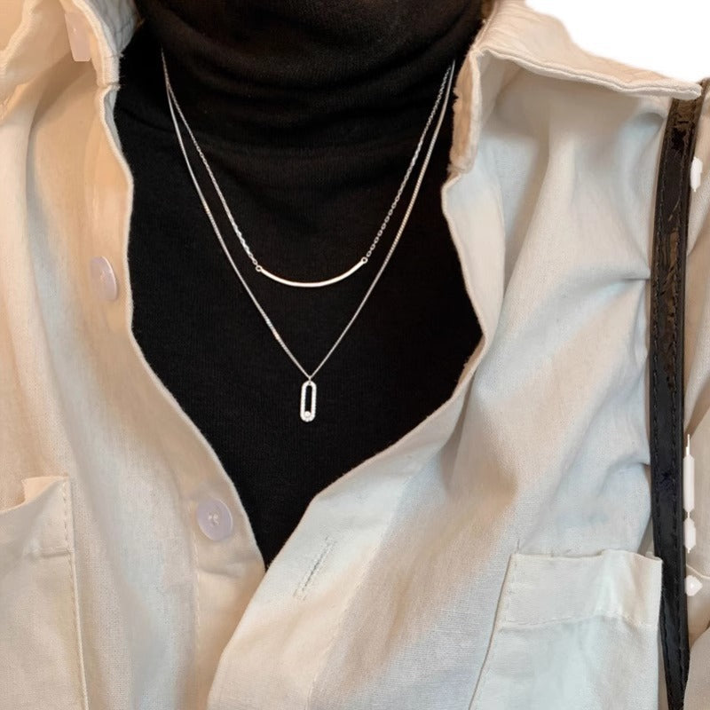 Zarte handwerkliche Halskette