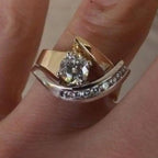 Atemberaubende Gold Ring für den Alltag