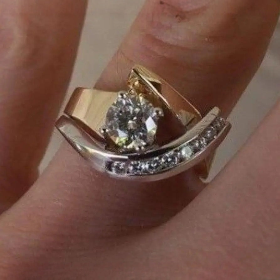 Atemberaubende Gold Ring für den Alltag