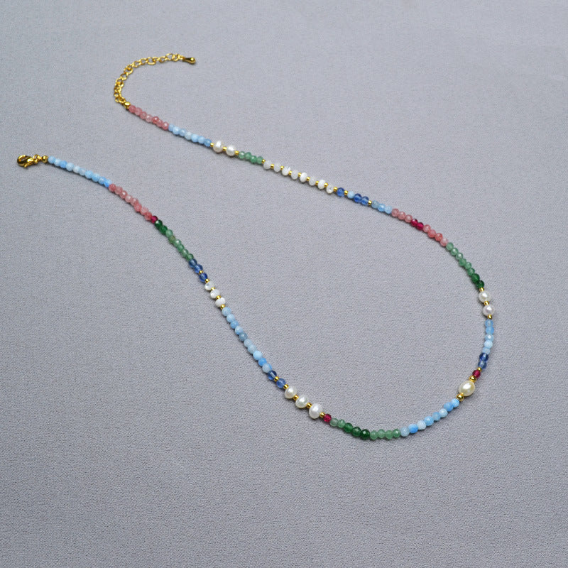 Romantische Perlen Halskette für besondere Momente