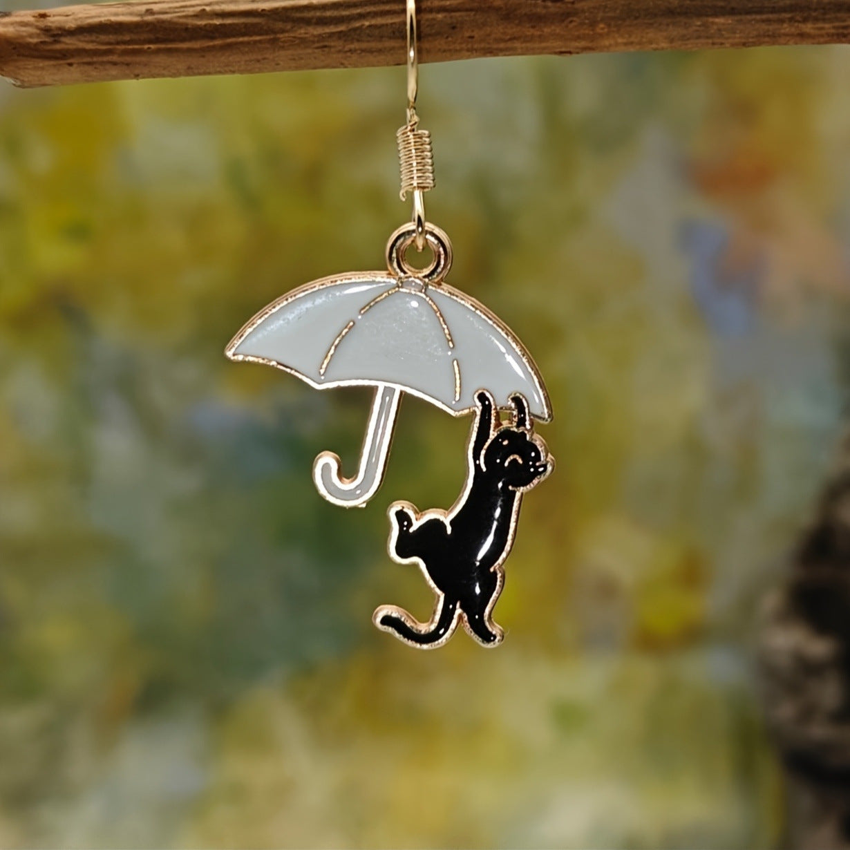 Handgefertigte Vintage Ohrring