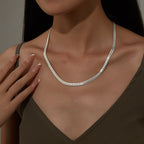 Zarte handwerkliche Halskette