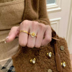 Atemberaubende Gold Ring für den Alltag