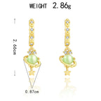 Atemberaubende Ohrring für den Alltag