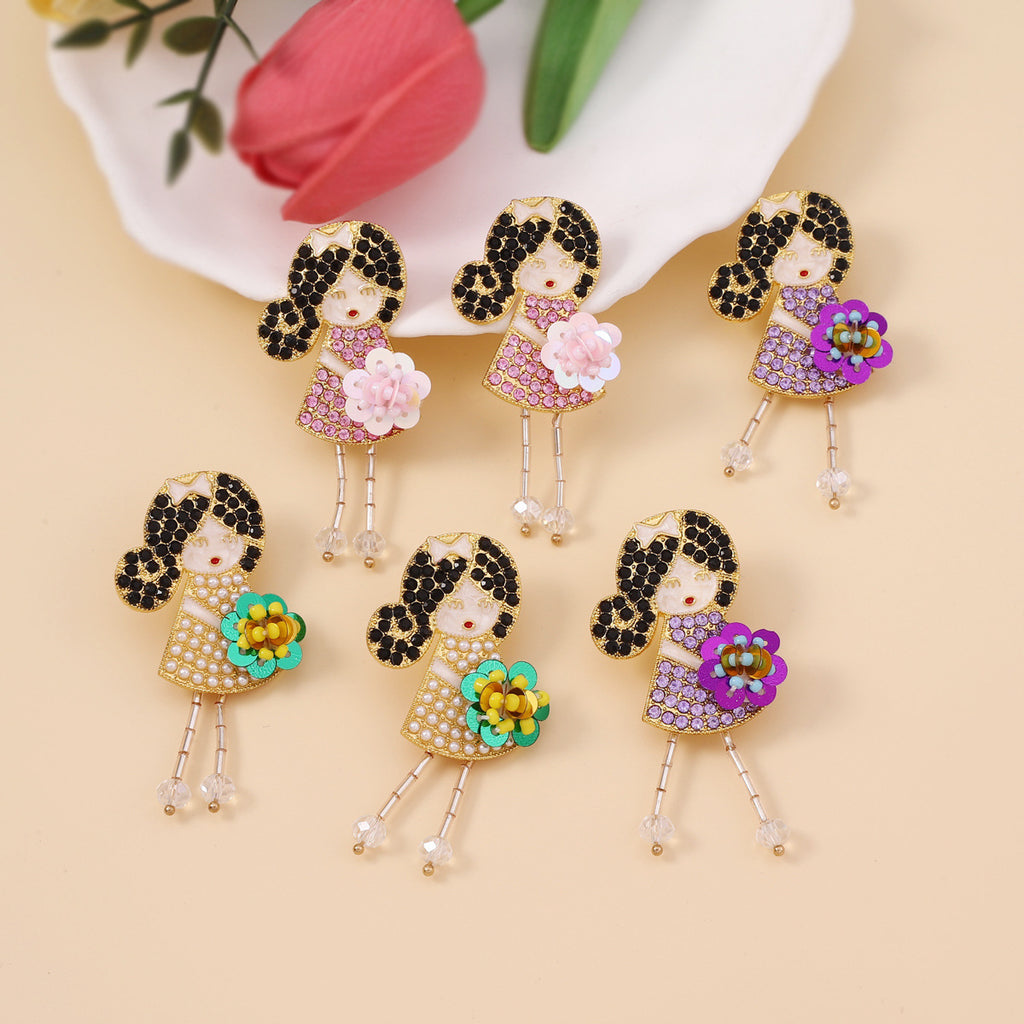 Atemberaubende Ohrring für den Alltag