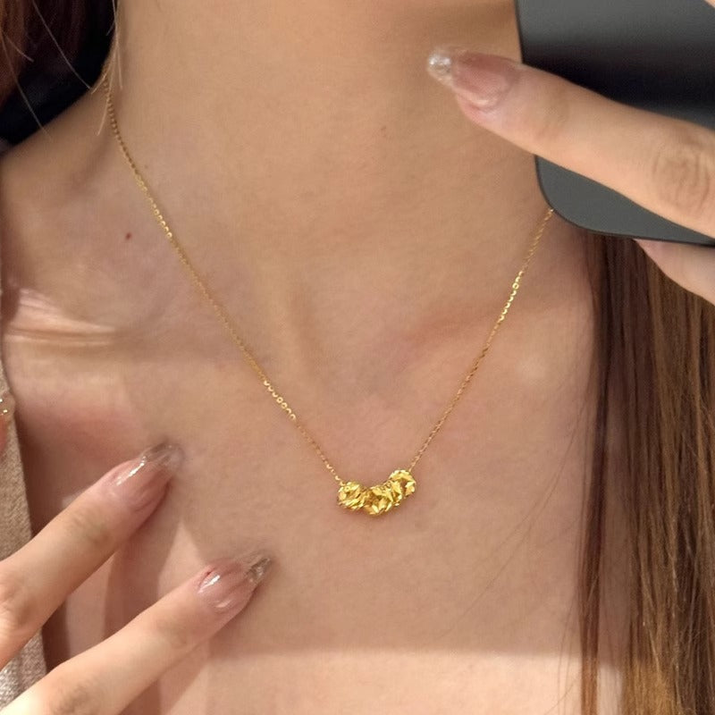 Atemberaubende Gold Halskette für den Alltag