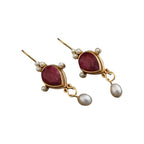 Charmante Perlen Ohrring für jeden Anlass