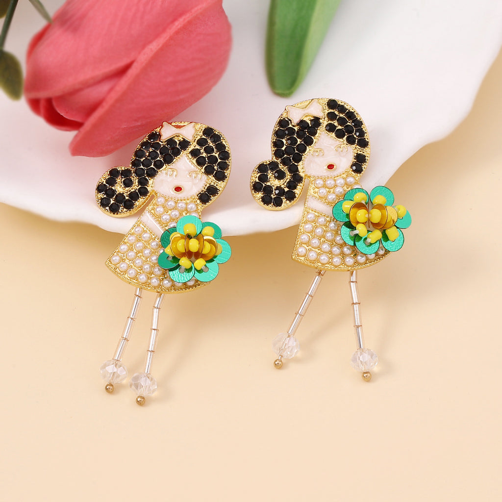 Atemberaubende Ohrring für den Alltag