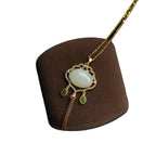 Schöne Gold Halskette mit einzigartigem Stil