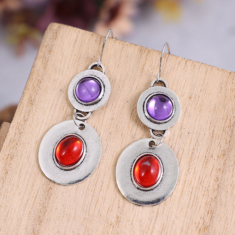 Zarte handwerkliche Ohrring