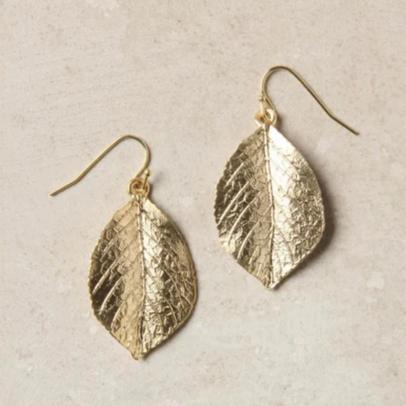 Klassische Gold Ohrring mit zeitloser Eleganz