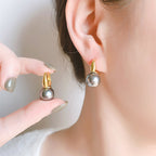 Schöne Gold Ohrring mit einzigartigem Stil