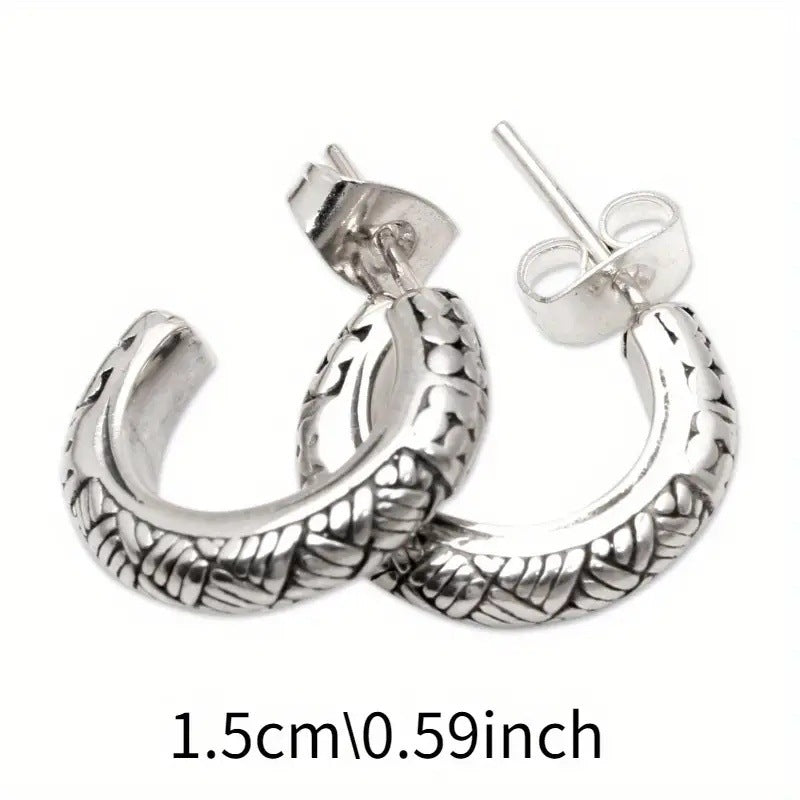 Atemberaubende Ohrring für den Alltag