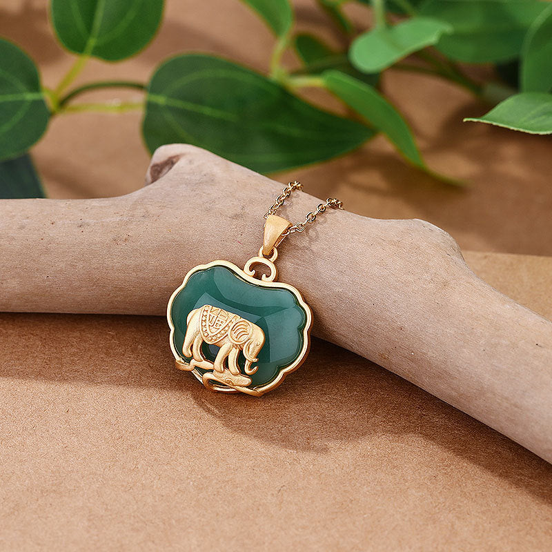 Romantische Gold Halskette für besondere Momente