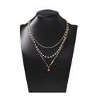 Schöne Perlen Halskette mit einzigartigem Stil