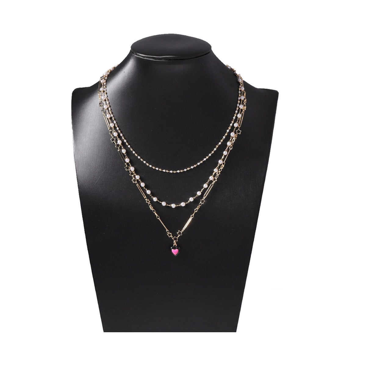 Schöne Perlen Halskette mit einzigartigem Stil