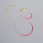 Zarte handwerkliche Halskette