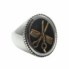 Zarte handwerkliche Ring