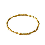 Handgefertigte Vintage Gold Armband