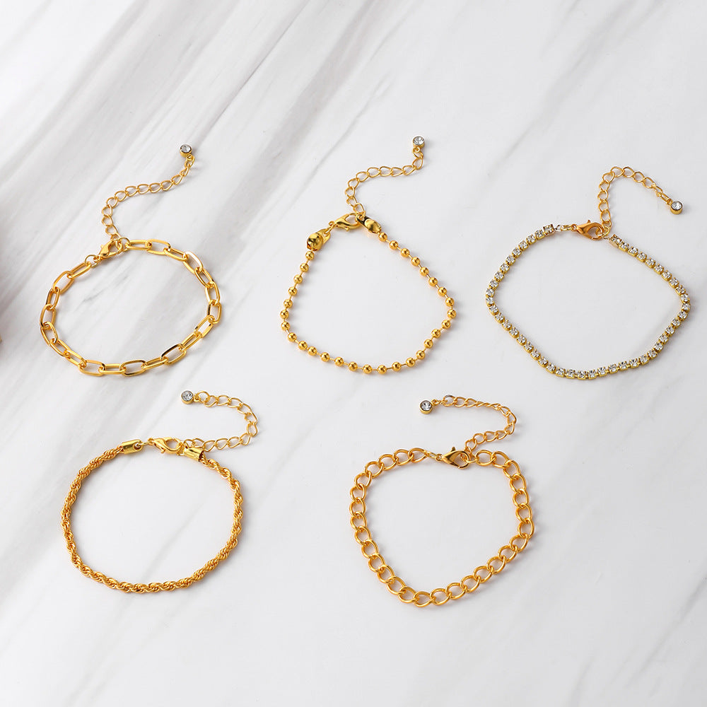 Elegante Gold Armband für jeden Anlass