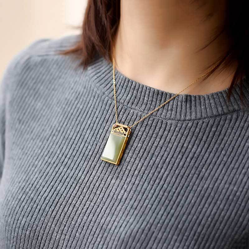 Romantische Gold Halskette für besondere Momente