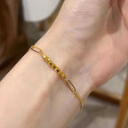 Romantische Gold Armband für besondere Momente