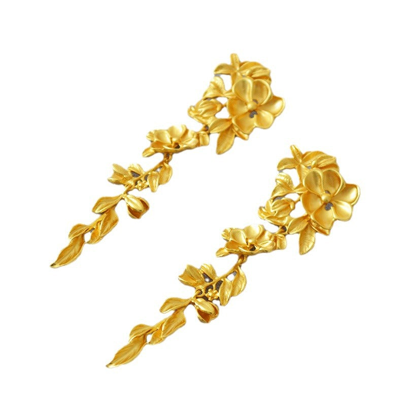 Atemberaubende Gold Ohrring für den Alltag