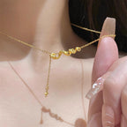 Romantische Gold Halskette für besondere Momente