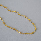 Atemberaubende Gold Halskette für den Alltag