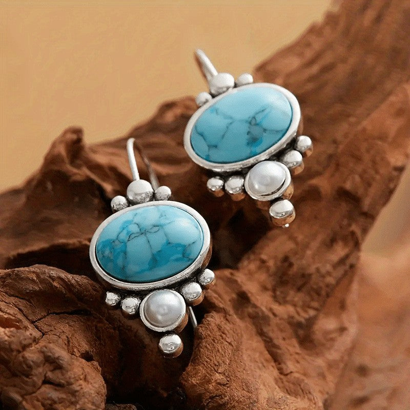 Zarte handwerkliche Perlen Ohrring