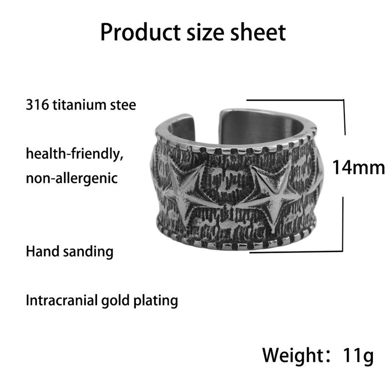 Schöne Ring mit einzigartigem Stil