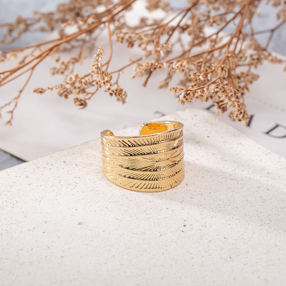 Handgefertigte Vintage Gold Armband