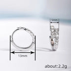 Atemberaubende Ohrring für den Alltag