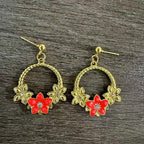 Romantische Gold Ohrring für besondere Momente