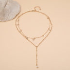 Zarte handwerkliche Halskette