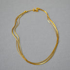 Atemberaubende Gold Halskette für den Alltag