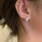 Atemberaubende Ohrring für den Alltag